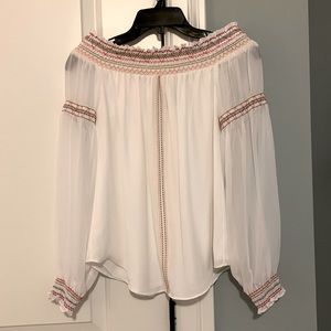 WHBM size Small Blouse No dog or smoke.  Like new